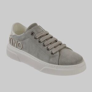 Valentino Alice Grey Suede Tennis Shoes size 8.5 and size 9